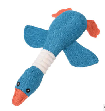 QuackyPaws™ Plush Duck Dog Toy