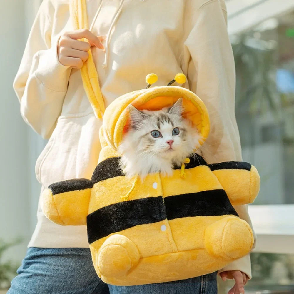 BuzzPurr™ Travel Cat Carrier with Ventilation