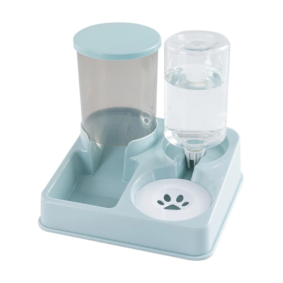 PawFlow™ 2-in-1 Auto Feeder & Water Dispenser